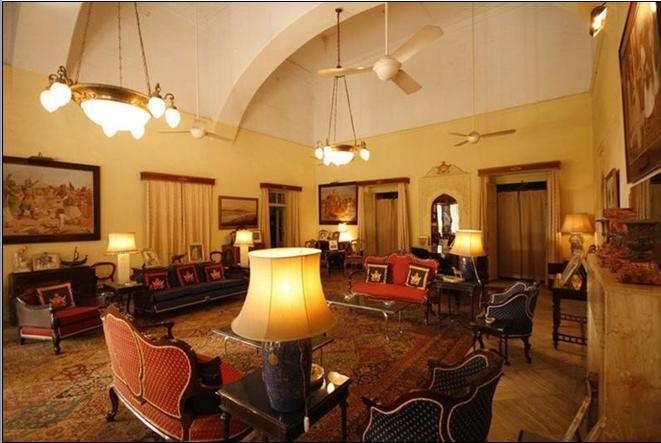 Brijraj Bhawan Palace Hotel Кота Экстерьер фото